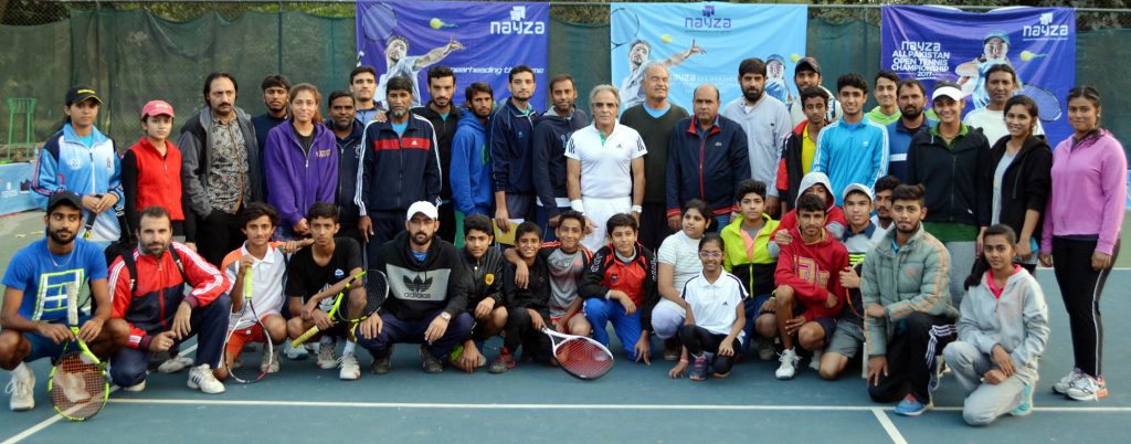 After rain effected first day, the Day 2 of the Nayza All Pakistan tennis Championship 2017, saw some action oriented tennis.