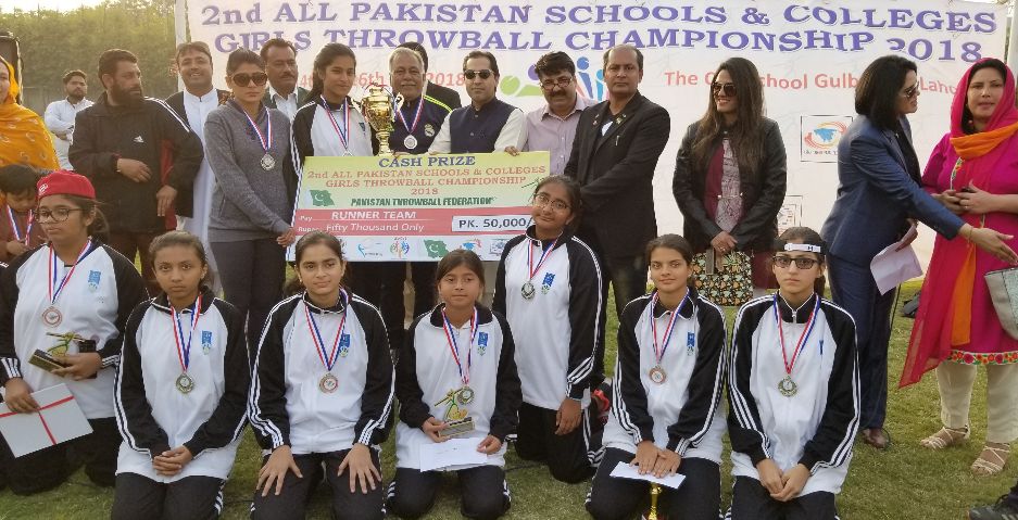 2nd National Schools & Colleges Girls Throwball C'ship 2018