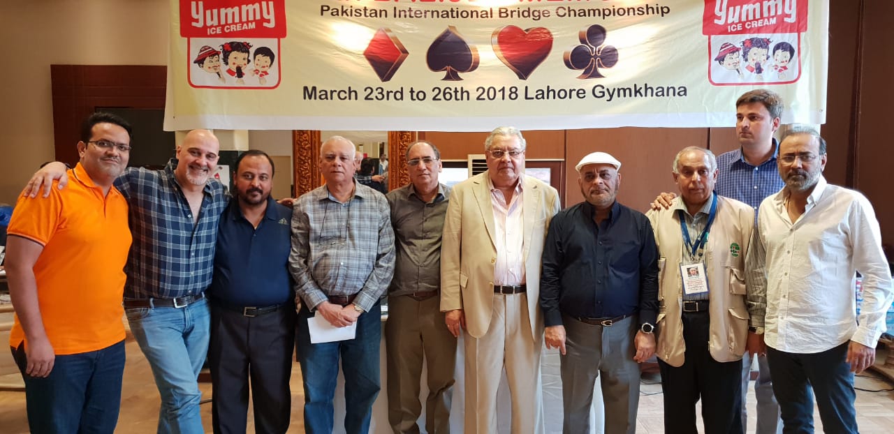 16th International Bridge Championship: Pak-Indo Team 2018 winner