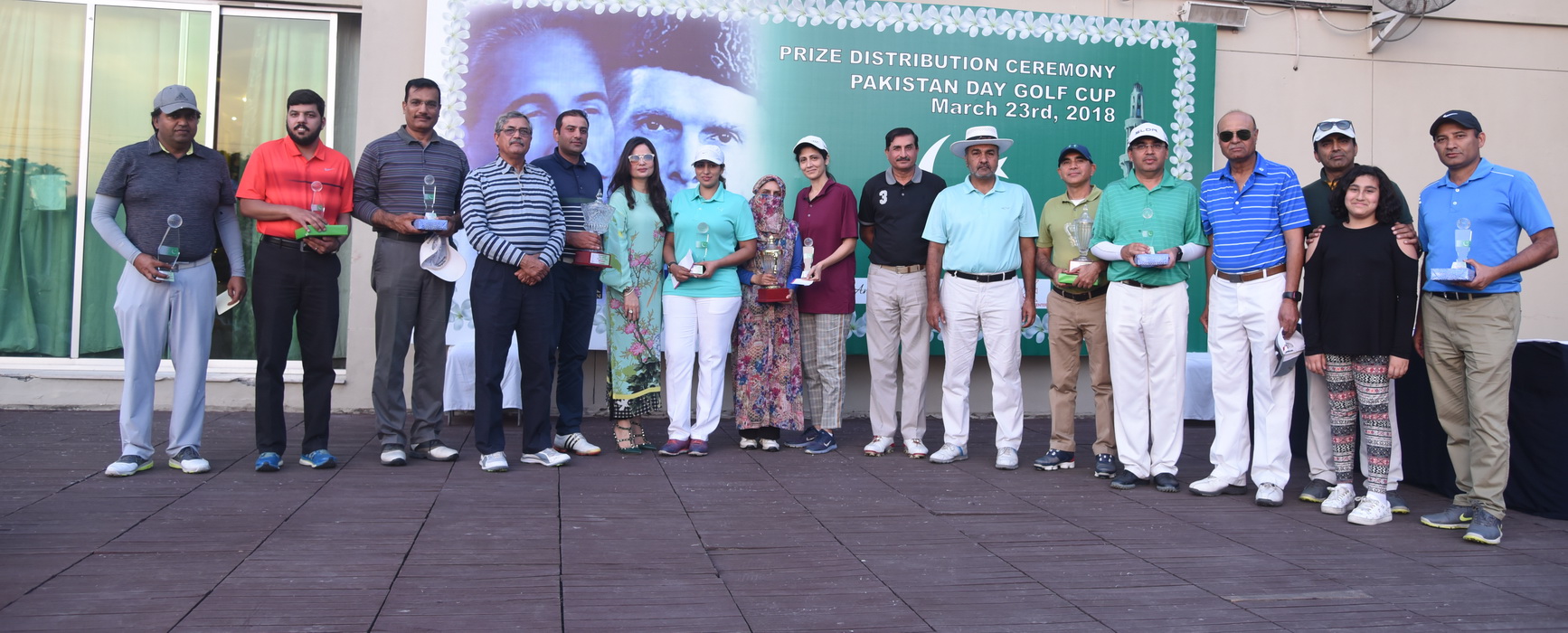 Pakistan Day Golf Tournament: Honours for Abbas & Sameer