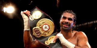 Heavyweight Champion David Haye