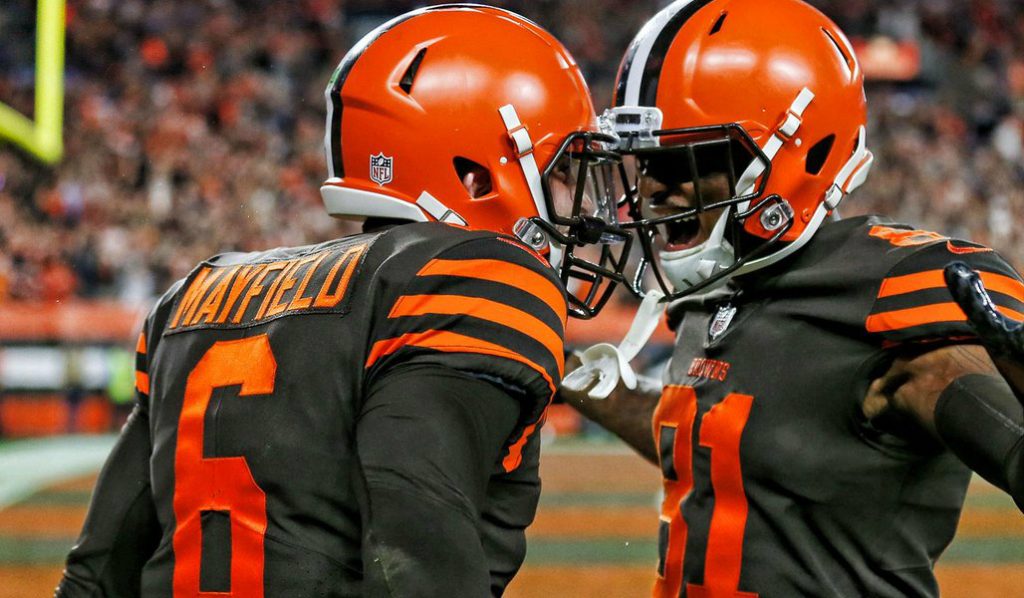American Football Cleveland Browns Win First Game After 635 Days
