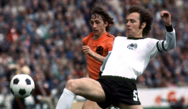 Image result for franz beckenbauer and johan cruyff