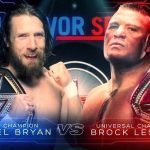 versus Brock Lesnar – Survivor Series 2018 daniel bryan