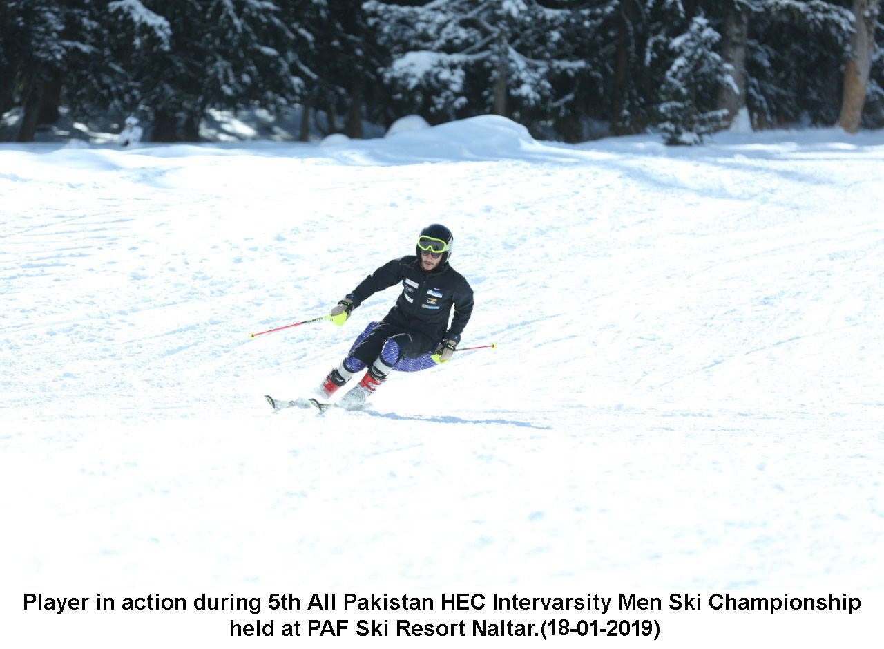 5TH ALL PAKISTAN HEC INTERVARSITY MEN SKI CHAMPIONSHIP