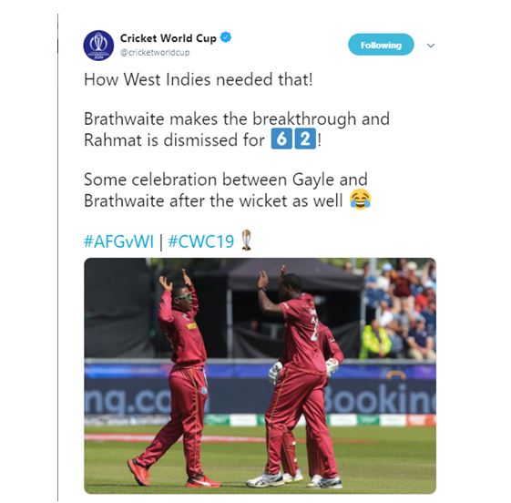 West Indies Vs Afghanistan