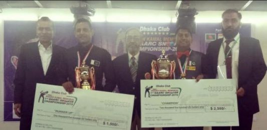 1st SAARC Snooker Championship 2019