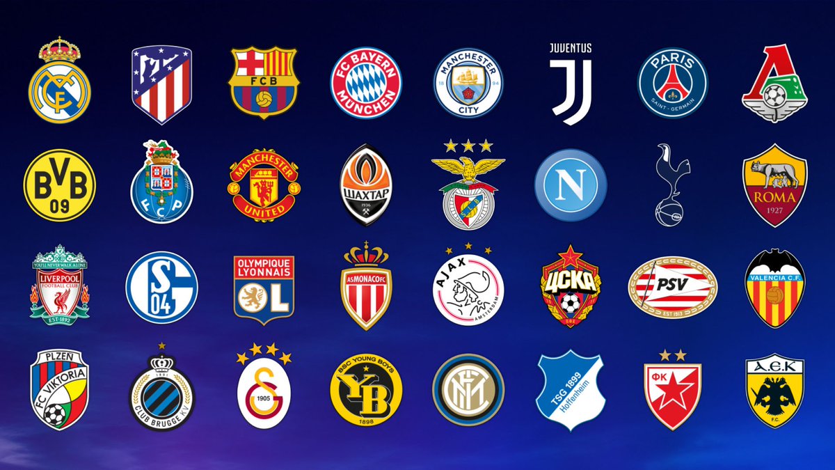 Champions shop league times