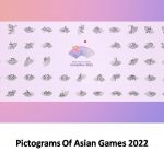 Asian Games 2022 self pictograms