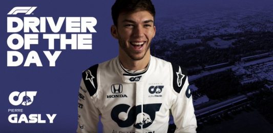 Italian GP 2020 winner Pierre Gasly