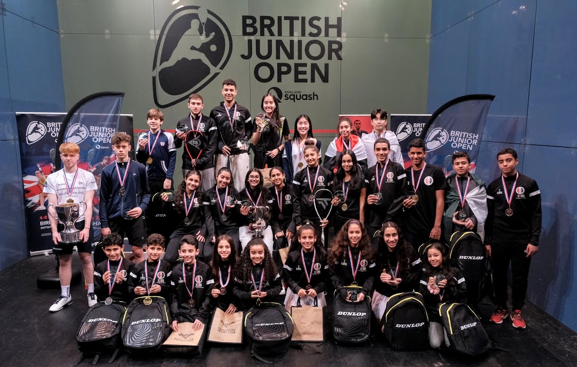 2023 British Junior Squash Championship Finals Egyptians Lift 14 Of