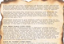 Hockey: Legends of Pakistan 1947-1973