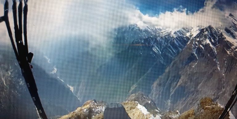 Paragliding Nepal-Pokhara: Climbing Through The Clouds