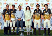 Bank of Punjab Polo Cup 2017: Master Paints Wins The Trophy BoP Polo Cup Winning team Master Paints with the trophy