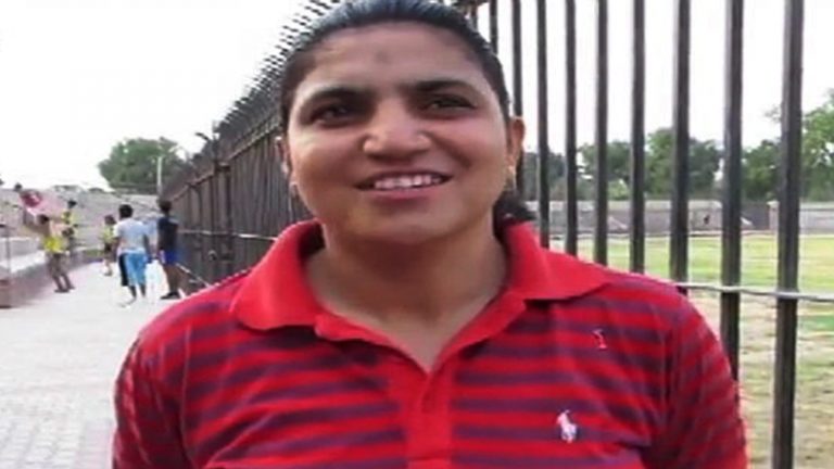 National record holder Nadia Nazeer