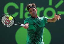 Miami Open Tennis : Federer Reaches The Quarterfinals Roger Federer vs Roberto Bautista-Agut