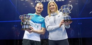 British Open Squash 2017: Gualtier & Massaro Win the Titles Galtier (left) & Massaro (right)