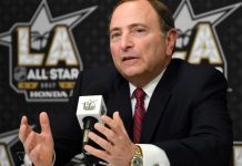 ICE HOCKEY : NHL Not to Participate In Winter Olympics 2018 NHL Commissioner Gary Bettman