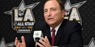 ICE HOCKEY : NHL Not to Participate In Winter Olympics 2018 NHL Commissioner Gary Bettman