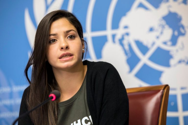 Syrian refugee Olympic swimmer Yusra appointed as  good will ambassador by UNHCR