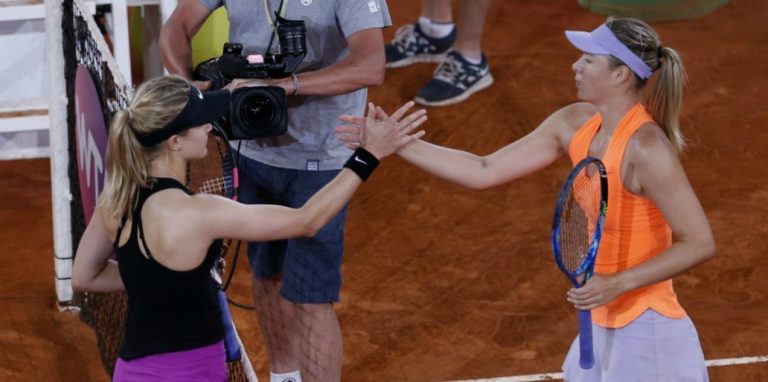 Madrid Open Tennis:  Bouchard tastes her first win against Sharapova