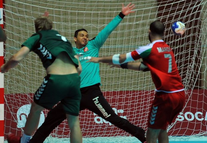 Pakistan scoring goal against Jordan