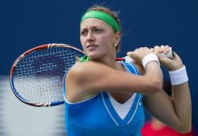 Petra Kvitova is back on court after five months post injury rest