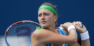 Petra Kvitova is back on court after five months post injury rest