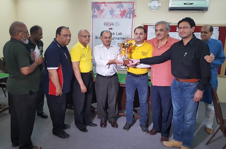 KBA – 1st Dr. Essa Bridge Tournament: Data Steel Wins