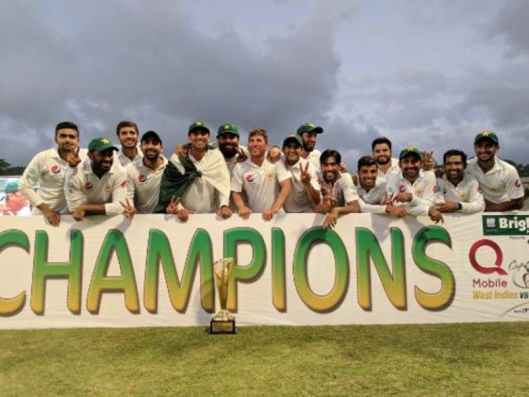Misbah,Younis get perfect ending as Pakistan wins first Test series in West Indies
