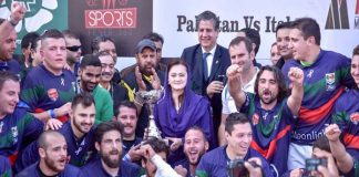 Rugby: Match between Pakistan and Italy