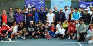 Nayza All Pakistan Tennis Championship 2017: Day 2 After rain effected first day, the Day 2 of the Nayza All Pakistan tennis Championship 2017, saw some action oriented tennis.