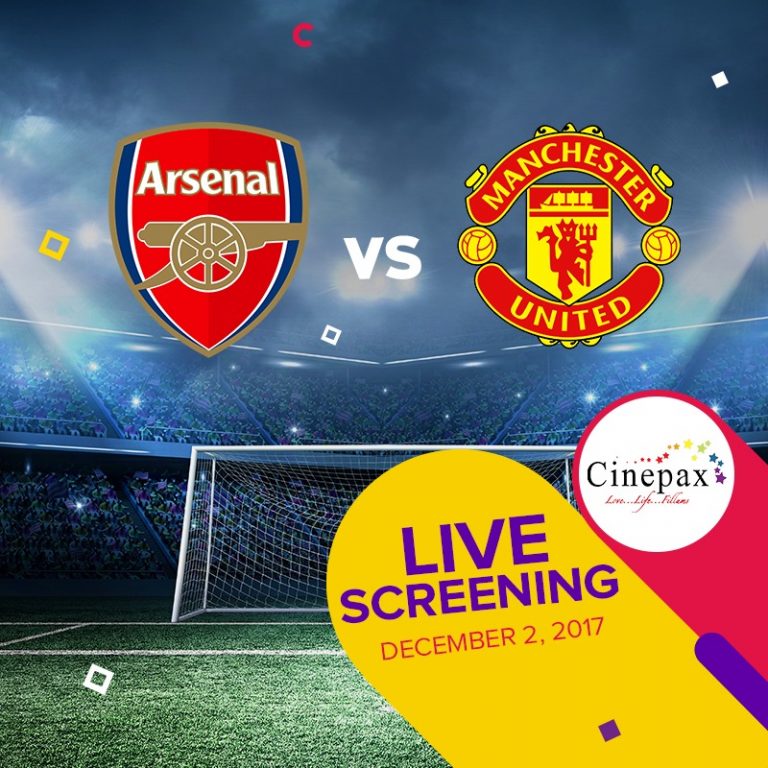 LIVE on the Big Screen: Arsenal vs. Manchester United