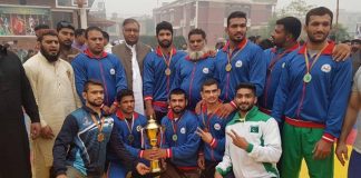 National Wrestling Championship: Wapda wins the Title