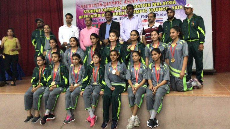 Student Olympic Asian C’ship 2017: Pakistan Boys & Girls win the Throwball Gold