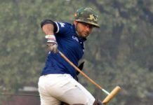 Allsportspk Memorable Images: Unorthodox Polo Back Hand!