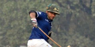 Allsportspk Memorable Images: Unorthodox Polo Back Hand!