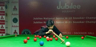 10th National Jr. U-21 Snooker C’ship 2018: Defending Champion N. Akhtar & M. Shahbaz in the Final