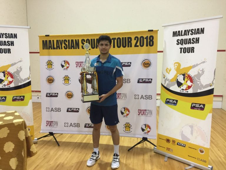 Squash: Asim Khan wins Malaysian II and 3rd consecutive Title