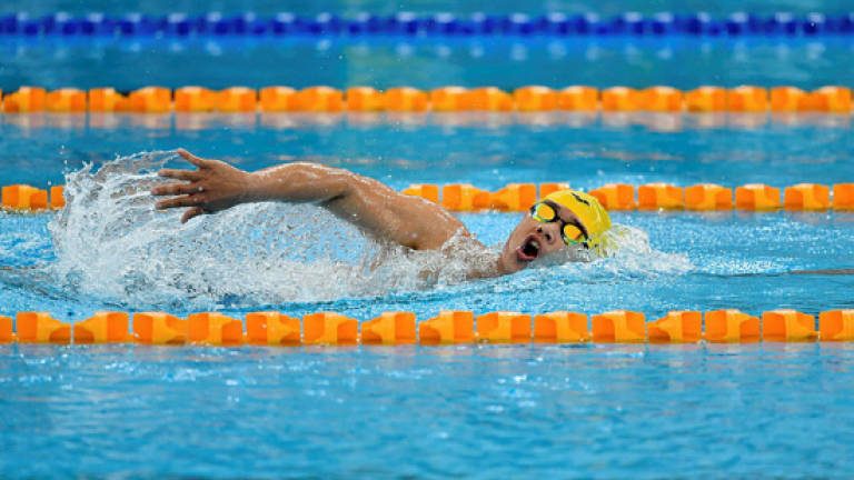 swimming