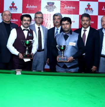 2nd National Masters (+40)Snooker C’ship 2018: Imran Shehzad remains the Champion