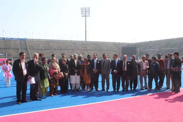 Chief Guest Syed Khursheed Shah at opening ceremony