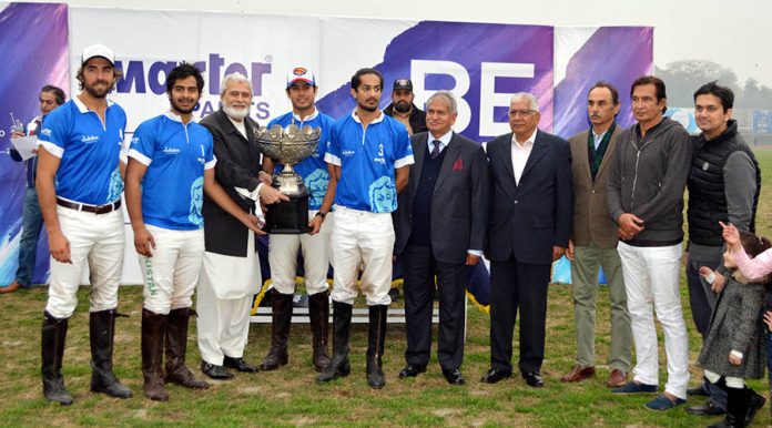 Finalphoto Master Paints Polo Cup 2018: Master Paints/Rizvi’s triumphed win