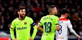 Champions League ’18-19 – Highlights: Messi Frustrated As Barcelona Draw With Lyon Lionel Messi
