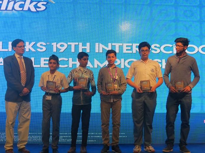 The winners with their respective Trophies