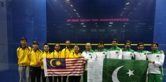 Asian Squash Team Championship 2018: Pakistan Men’s Team enters the Final