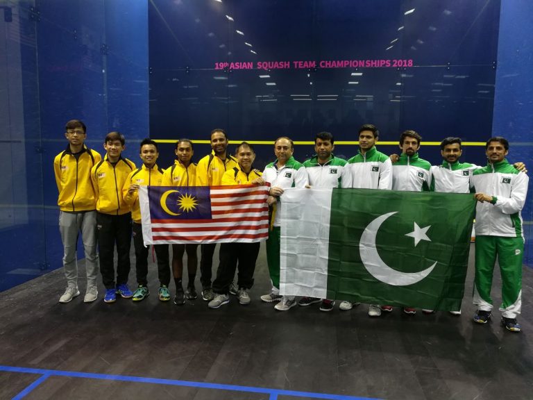 Asian Squash Team Championship 2018: Pakistan Men’s Team enters the Final