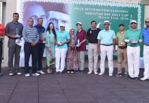 Pakistan Day Golf Tournament: Honours for Abbas & Sameer