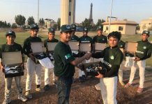 23rd March Pakistan Day Baseball Match: Between Pakistan Green vs Pakistan White National Youth Team