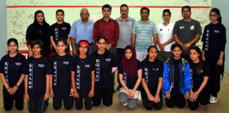 1st CM Punjab National Women Squash C’ship 2018: Day 1